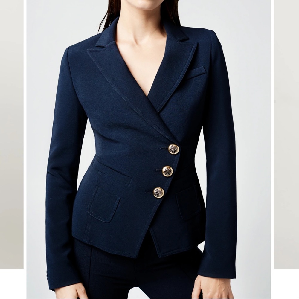 Smythe Navy Blazer with Gold Buttons